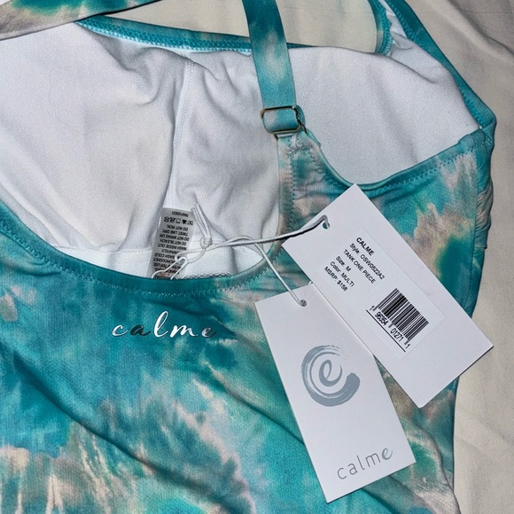 Johnny Was Swim Johnny Calme Swim. One piece swimsuit multi color size M NWT - Picture 4 of 4